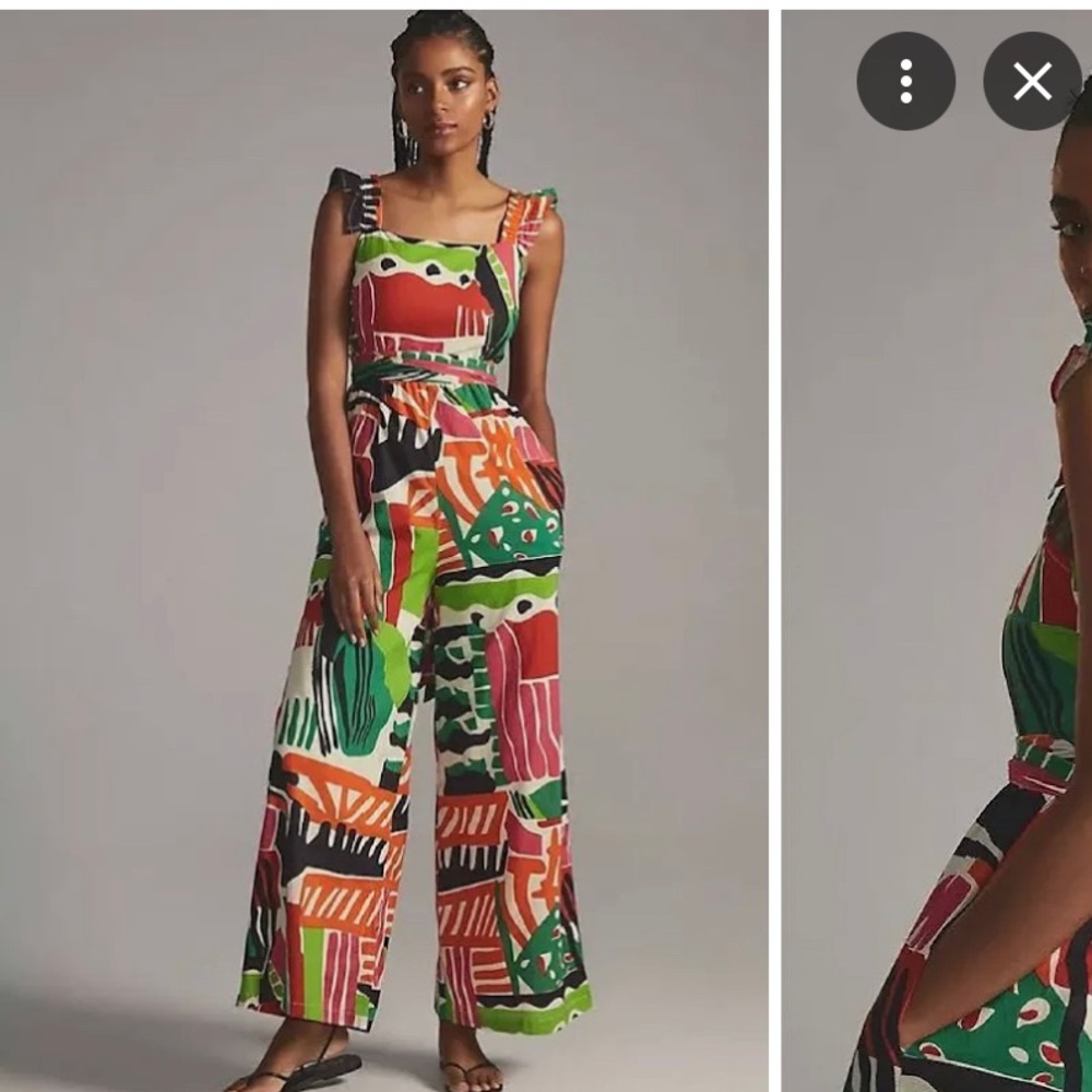 Anthropologie Bel Kazan Jumpsuit